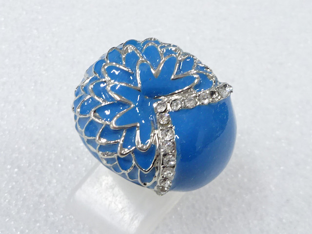 COLORED STONE FASHION RING / JP SIZE 16